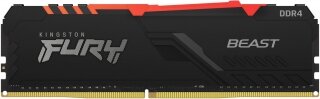 Kingston Fury Beast RGB (KF437C19BBA/8) 8 GB 3733 MHz DDR4 Ram kullananlar yorumlar